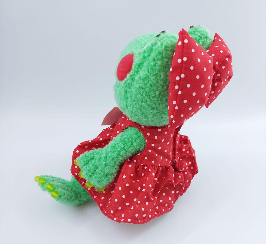 NHK ざわざわ森のがんこちゃん ぬいぐるみ ケロ 吉徳 紙タグ有 27cm