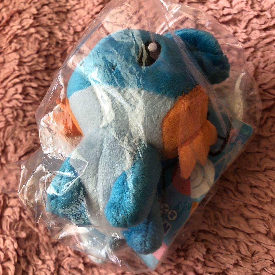 ポケモンセンター　マスコット　ミズゴロウ　ぬいぐるみ　ボールチェーン　マスコット