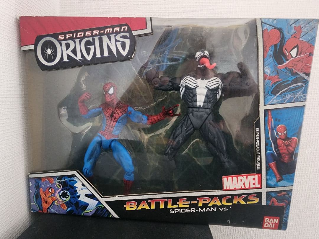 バンダイ スパイダーマン ヴェノム オリジンズ バトルパック トイビズ