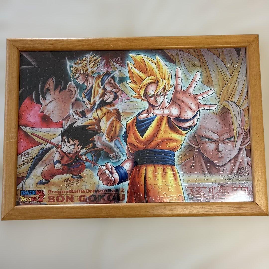 ドラゴンボールZ パズル 孫悟空 木製フレーム完成品 - メルカリ