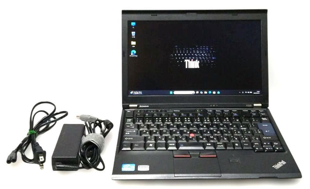 ThinkPad X220　i5／8GB／600GB／オフィス／デュアルブート Lenovo ThinkPad X220 TouchScreen 12.5