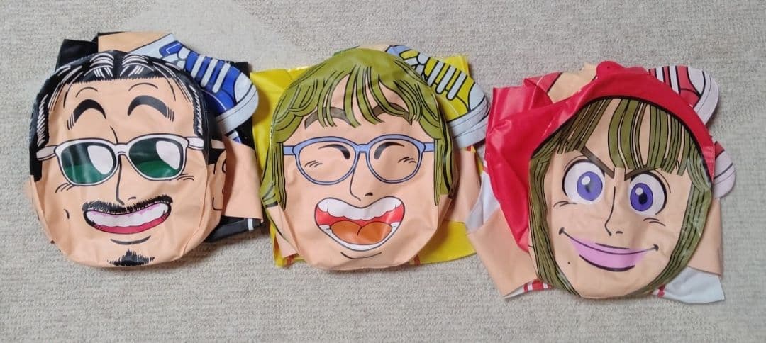 希少☆THE ALFEE☆ビニール人形☆３人セット