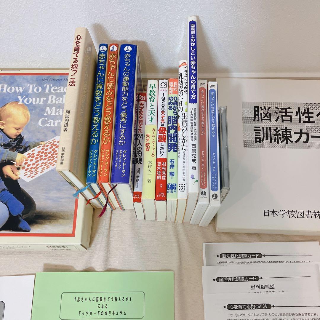 家庭保育園 ドッツカード 脳活性化訓練カード 書籍 DVD セット 第2教室
