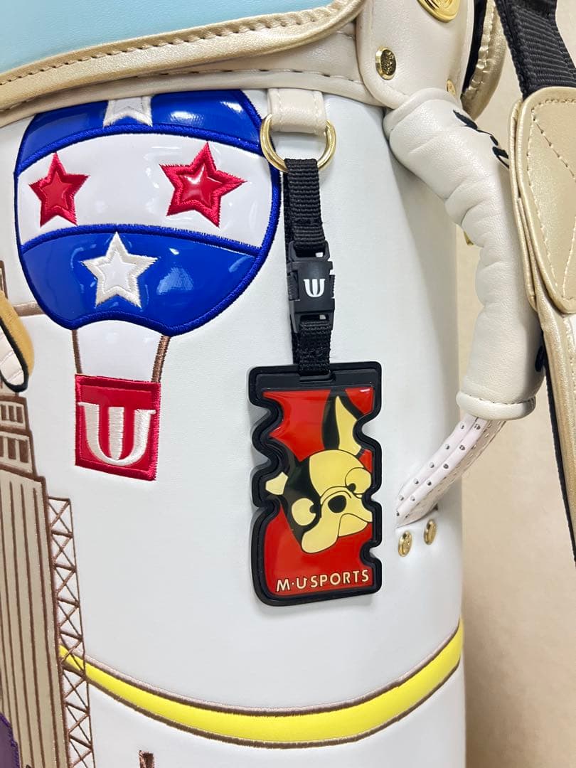 M.U.SPORTS キャディバッグ ローラー付き