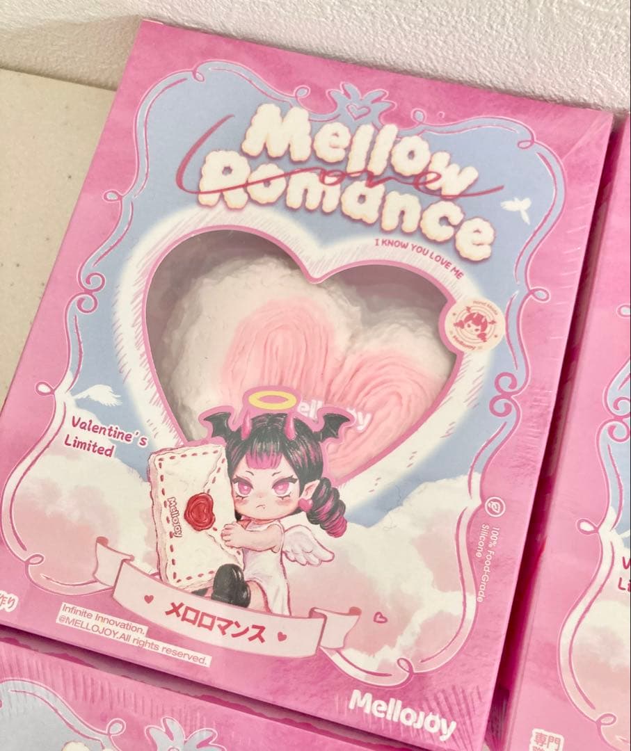 mellojoy ボットウ&タイセツ&コクハク 3箱 バレンタイン スクイーズ