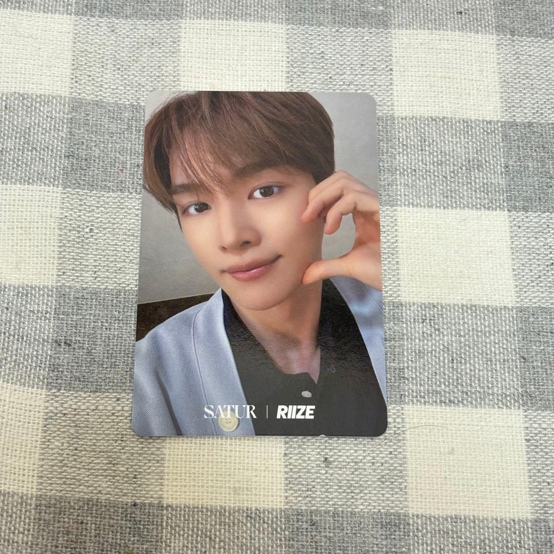 韓国限定】RIIZE SATUR 26ss 特典トレカ ソンチャン - メルカリ