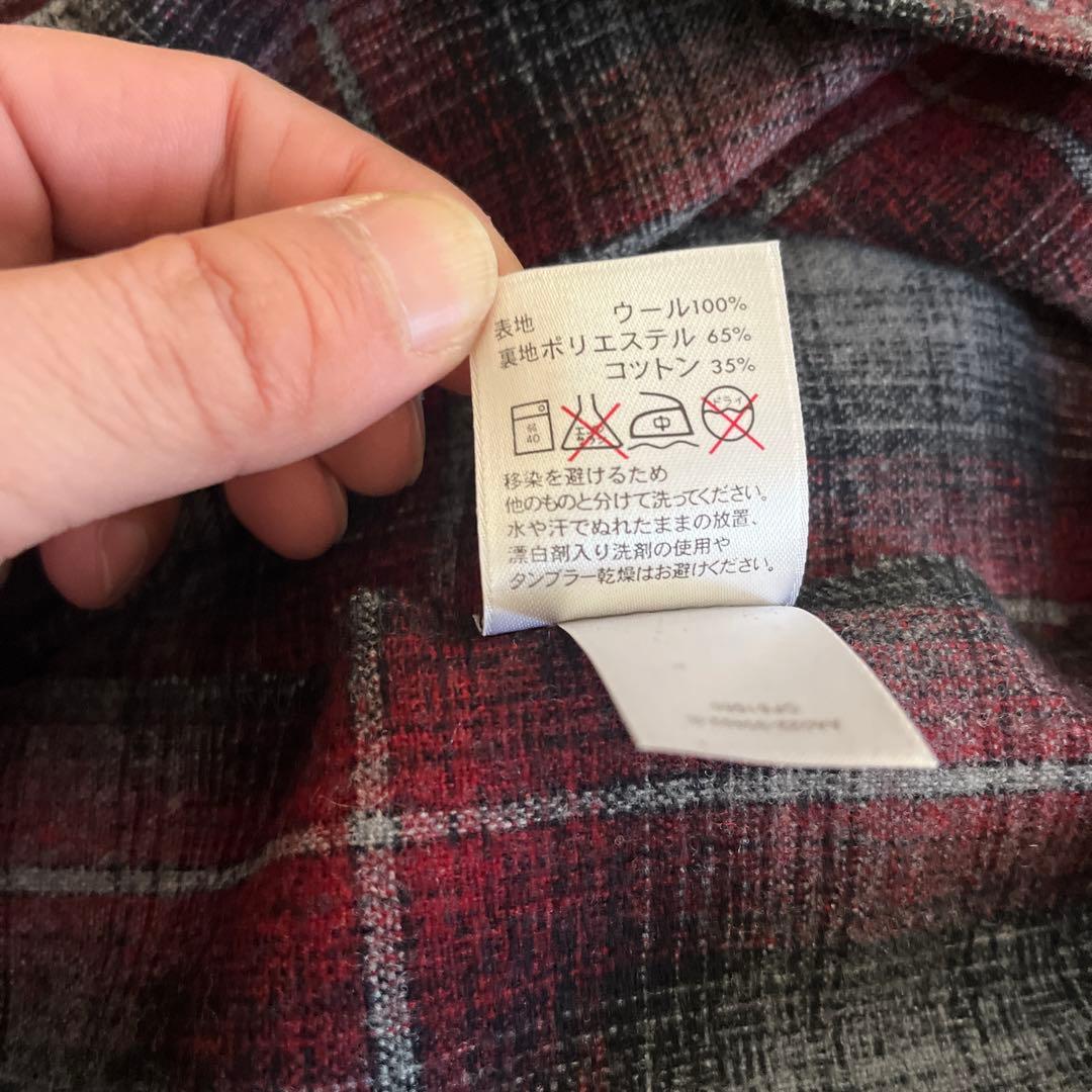 L*a様 -PENDLETON- open collar wool check