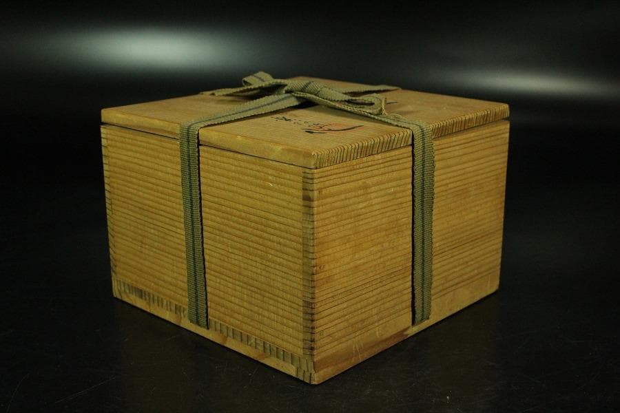 茶道具 楽刷毛目茶碗 楽阿弥作 共箱 美品(K-A658) - メルカリ