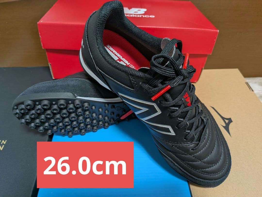 New Balance サッカーシューズ ブラック 日本製 New Balance（ニューバランス） 442 TEAM HG MS42H2E メンズ サッカー