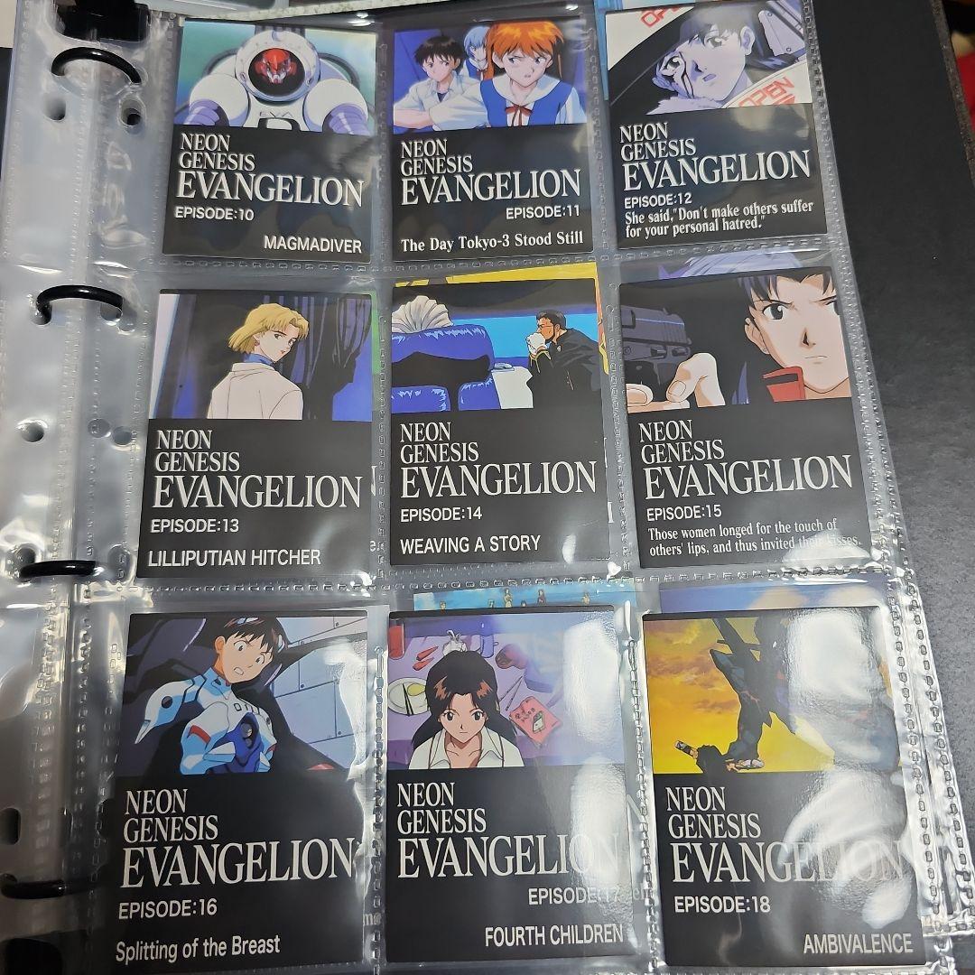 復刻　カードダスマスターズ　新世紀エヴァンゲリオン　第壱集　コンプ