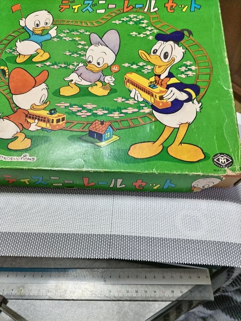 マスダヤ製 ディズニーレールセット ブリキゼンマイ式 - メルカリ