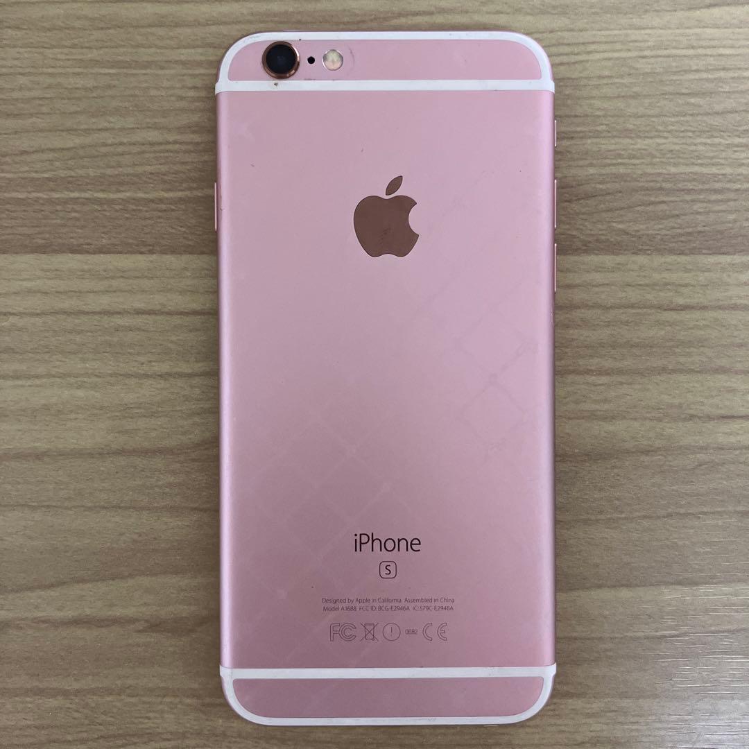 iPhone 6s ローズ ピンクSIMフリー - メルカリ