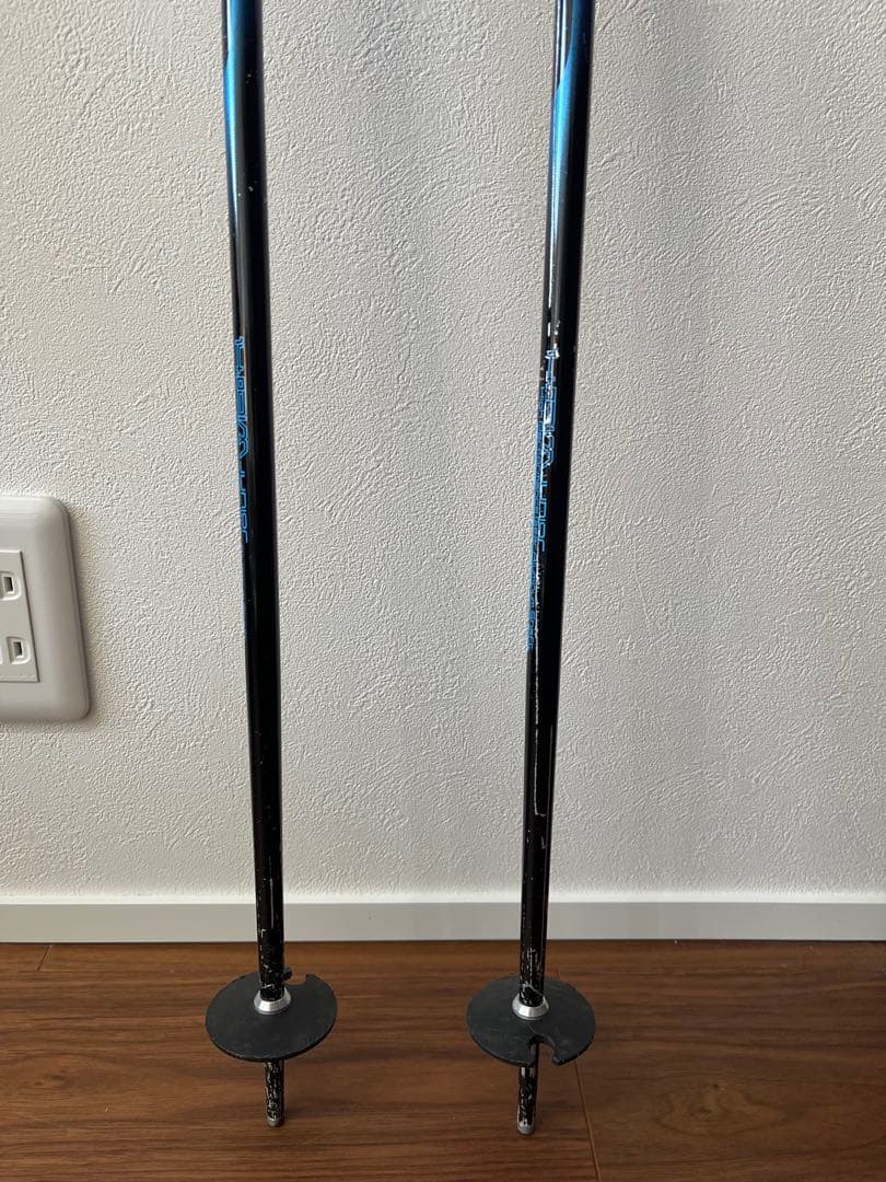 KAZAMA スキー板 96㎝ ブーツ19㎝ ストック75㎝ 収納ベルト - メルカリ