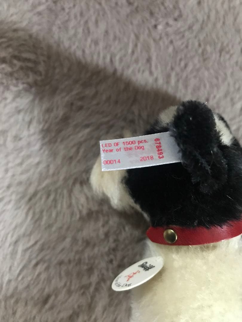 新品未使用　シュタイフ　干支　戌　犬　【限定品】【完売品】