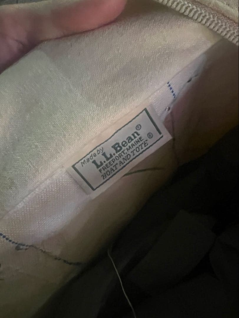80s L.L.Bean Bote & Tote トートバッグ USA製