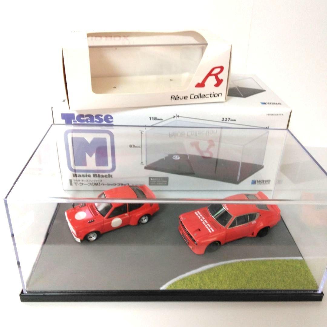 KIDBOX スターレットレーシング P－4バイオレットターボ 1/43ミニカー