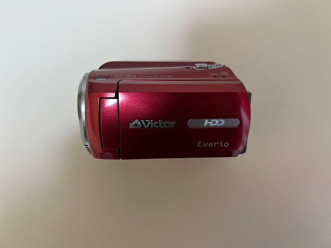 JVC Everio GZ-MG980-R ビデオカメラ 赤 - メルカリ