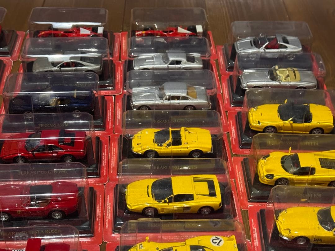 FERRARIミニカーコレクション 55台