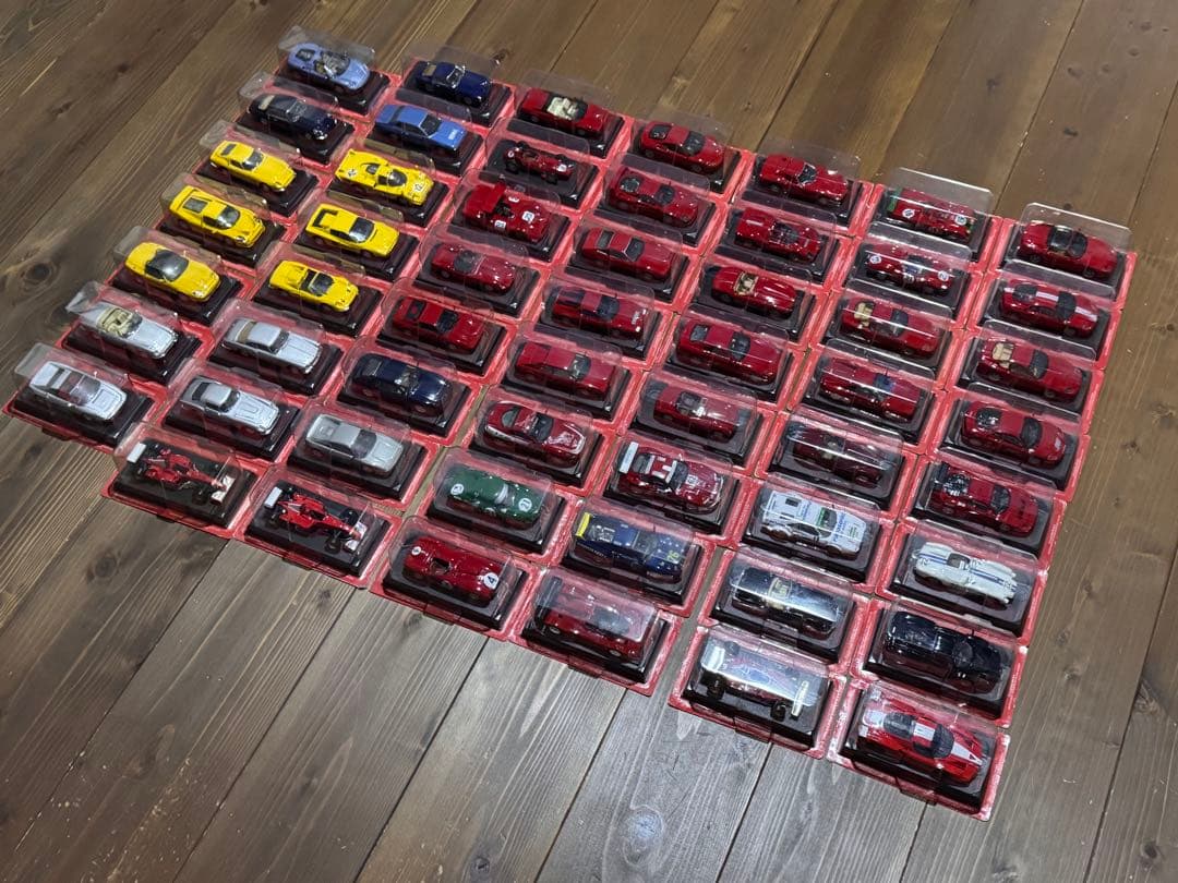 FERRARIミニカーコレクション 55台