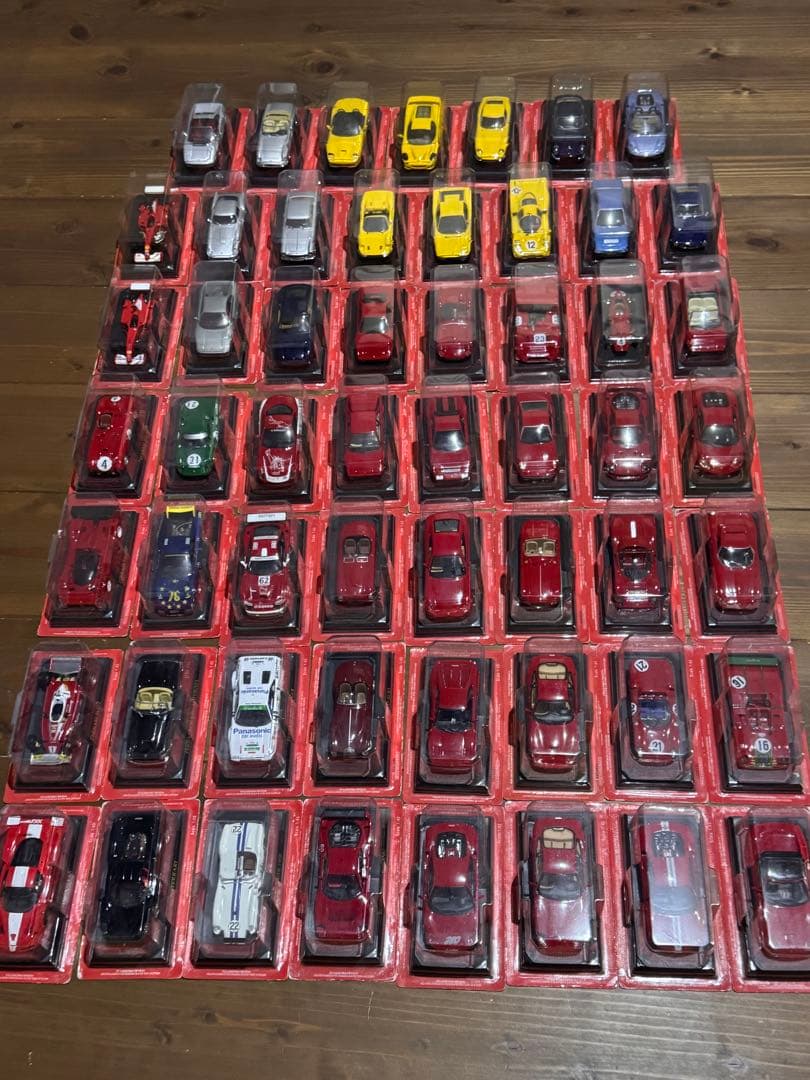 FERRARIミニカーコレクション 55台