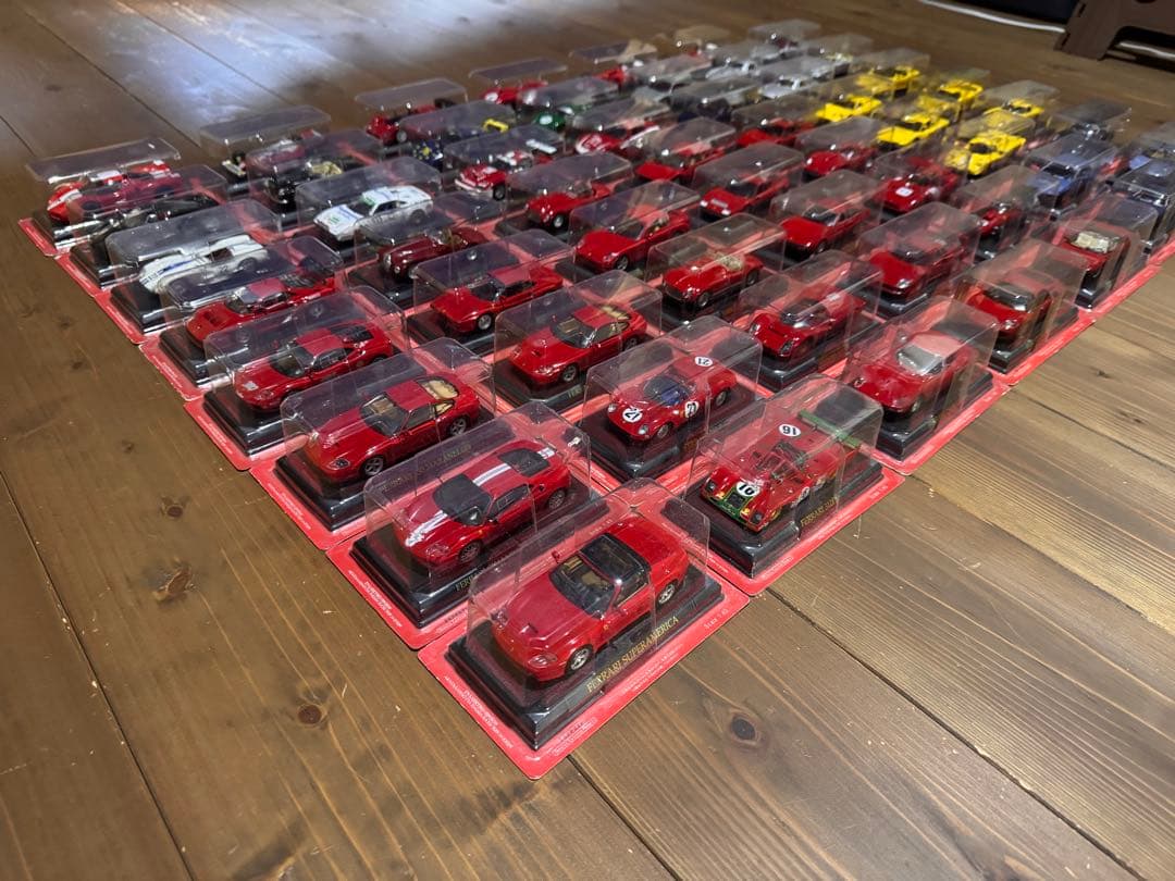 FERRARIミニカーコレクション 55台