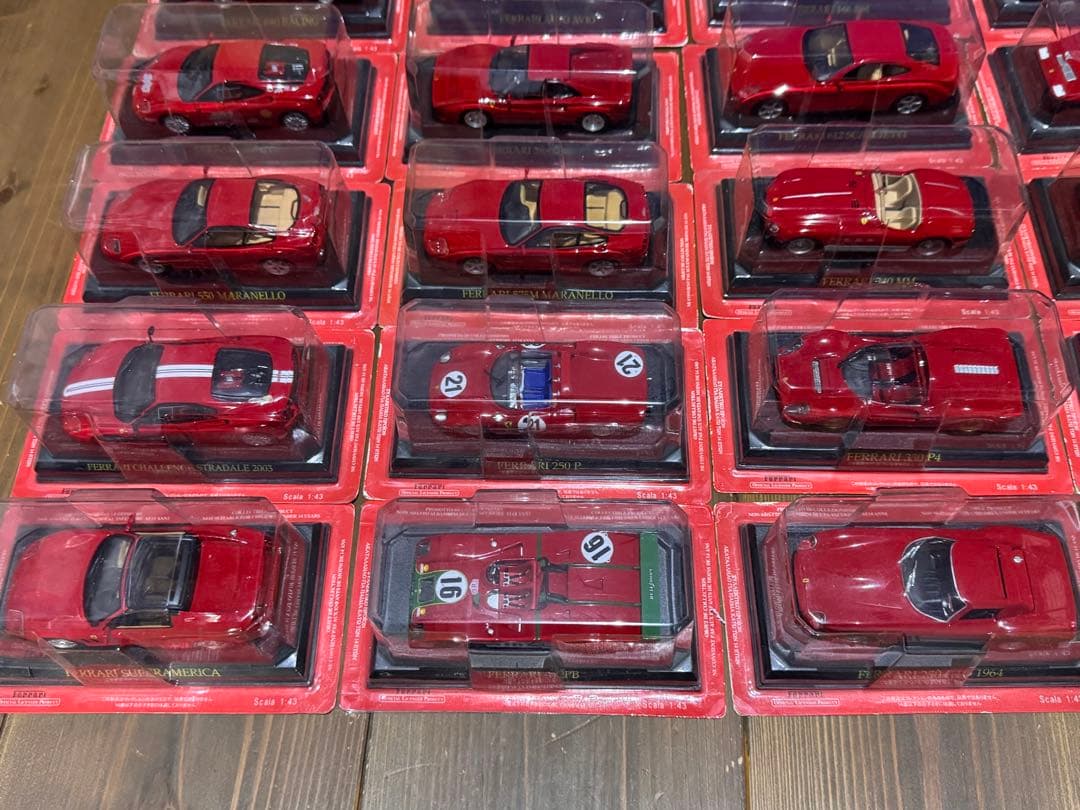 FERRARIミニカーコレクション 55台