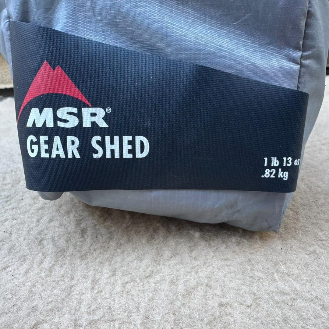☆訳アリ MSR GEAR SHED ギアシェッド 前庭 エムエスアール - メルカリ