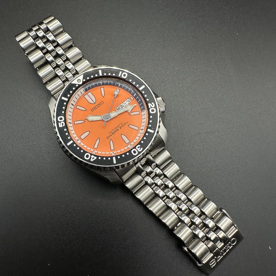 Seiko 7S26-02K0 SKXA55 オレンジバレット ダイバー - メルカリ