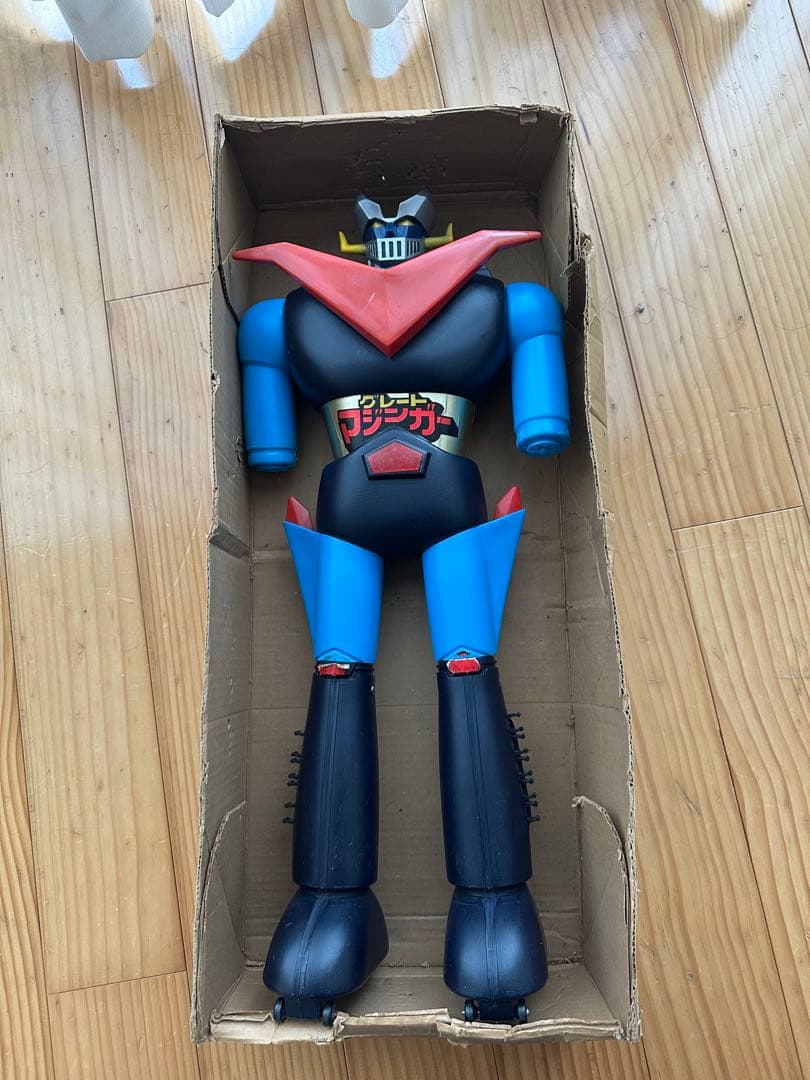 ジャンボマシンダー　グレートマジンガー　両腕無し　当時物　箱　ジャンク