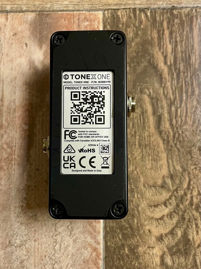 IK Multimedia TONEX ONE ギターエフェクター 新品未使用