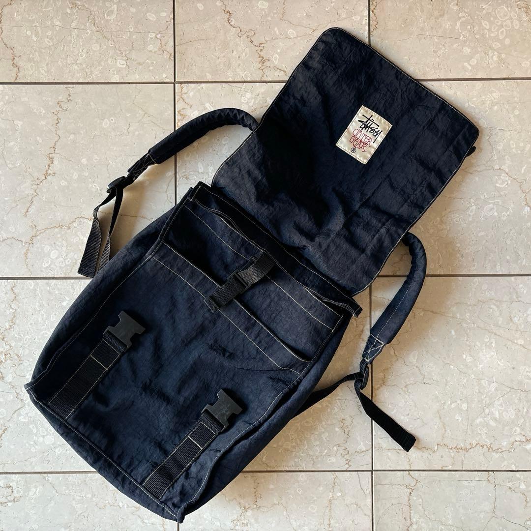 激レア90s old stussy nylon backpack vintage - メルカリ