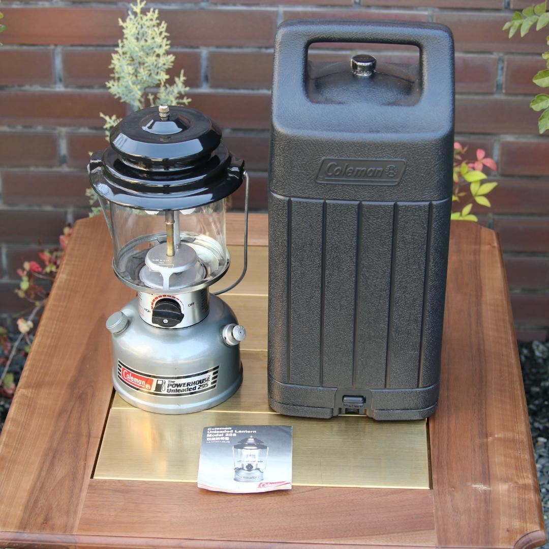 コールマン ランタン 295 パワーハウス アンレテッド 1990年11月 美品