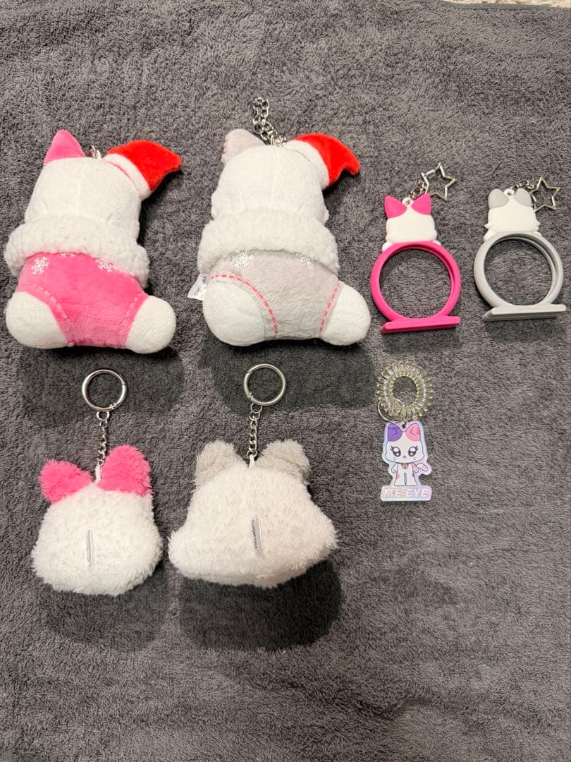 ME:I ぬいぐるみ 缶バッチホルダー ME:EYE'S 村上璃杏 清水恵子 - メルカリ