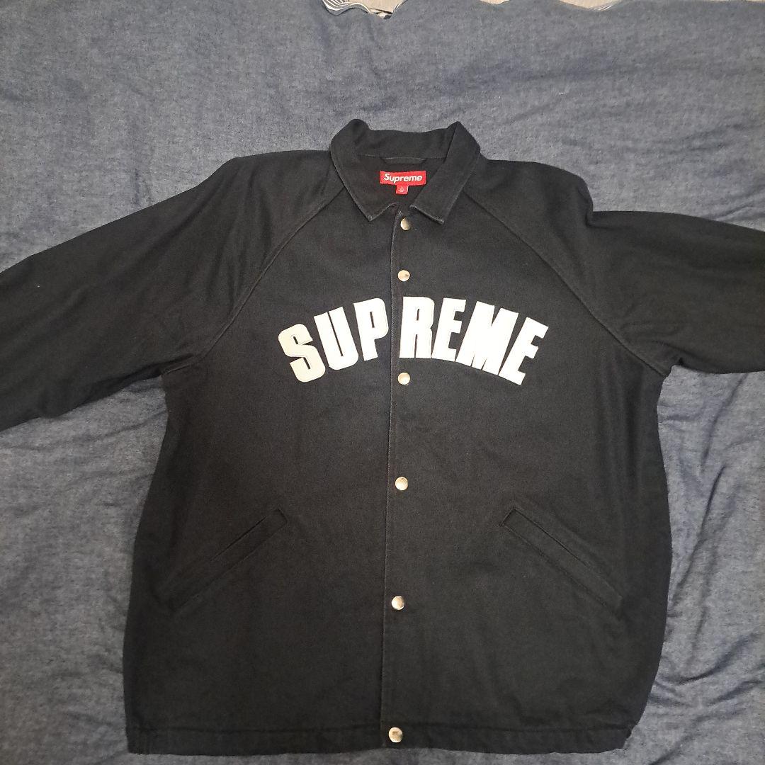 Supreme Arc Denim Coaches Jacket Black L - メルカリ