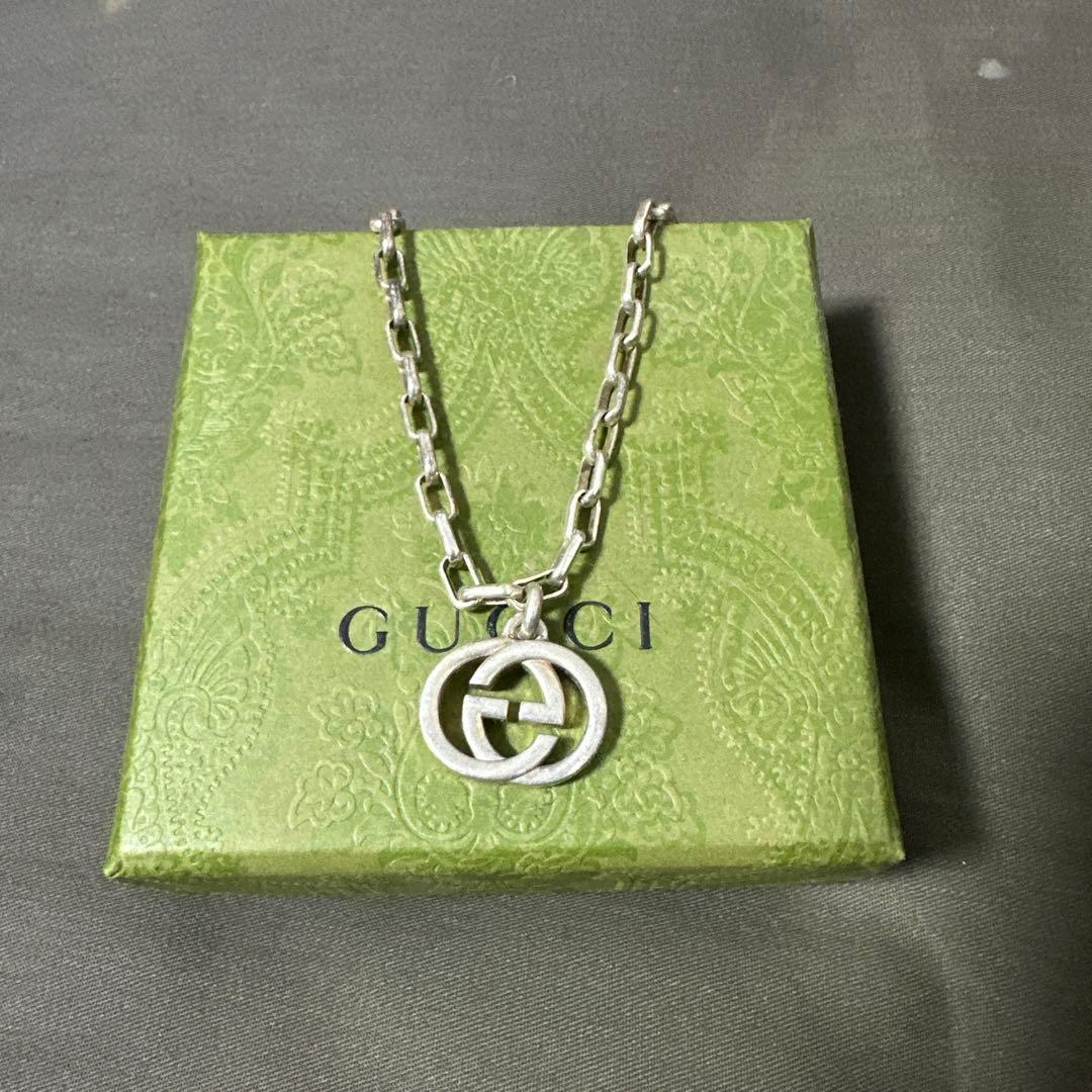 GUCCI シルバー ロゴチャーム ブレスレット 極美品 GUCCI キーチャーム ブレスレット GGロゴ シルバー925 箱付き