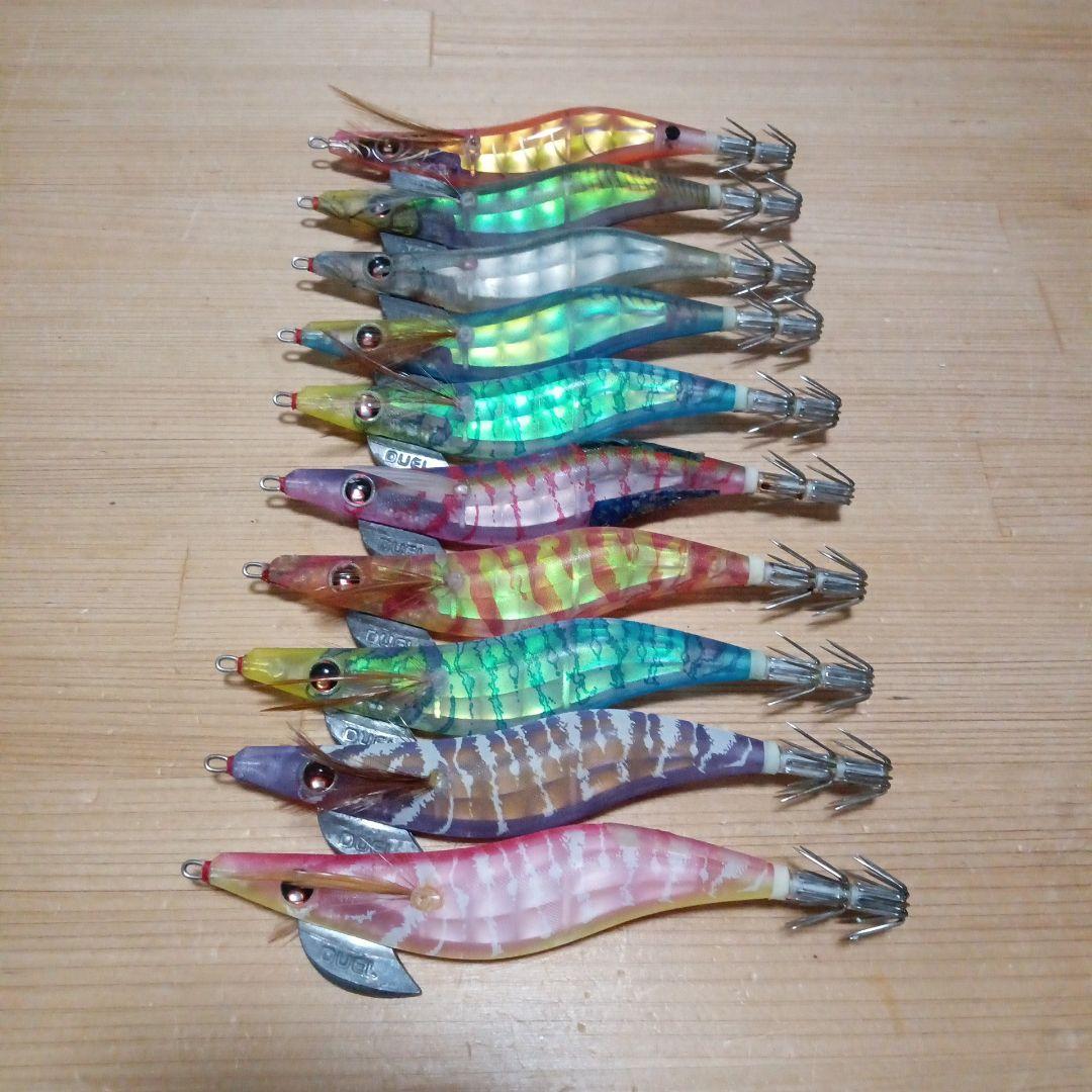 残り2組早い者勝ち デュエル クリアカラー 春イカ エギ 3.5号 10本