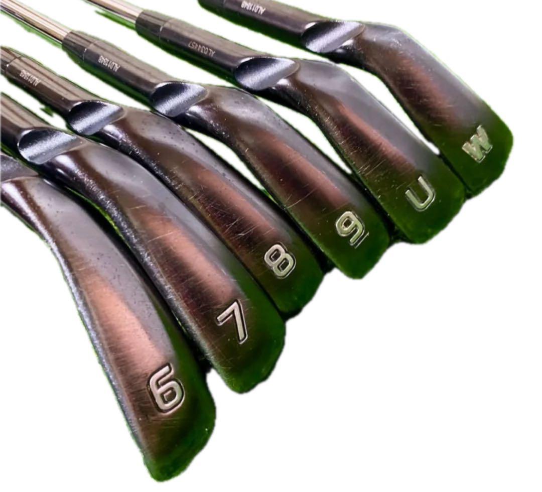 PING ピン G710 アイアンセット 6本 黒ドット フレックスS 右利き