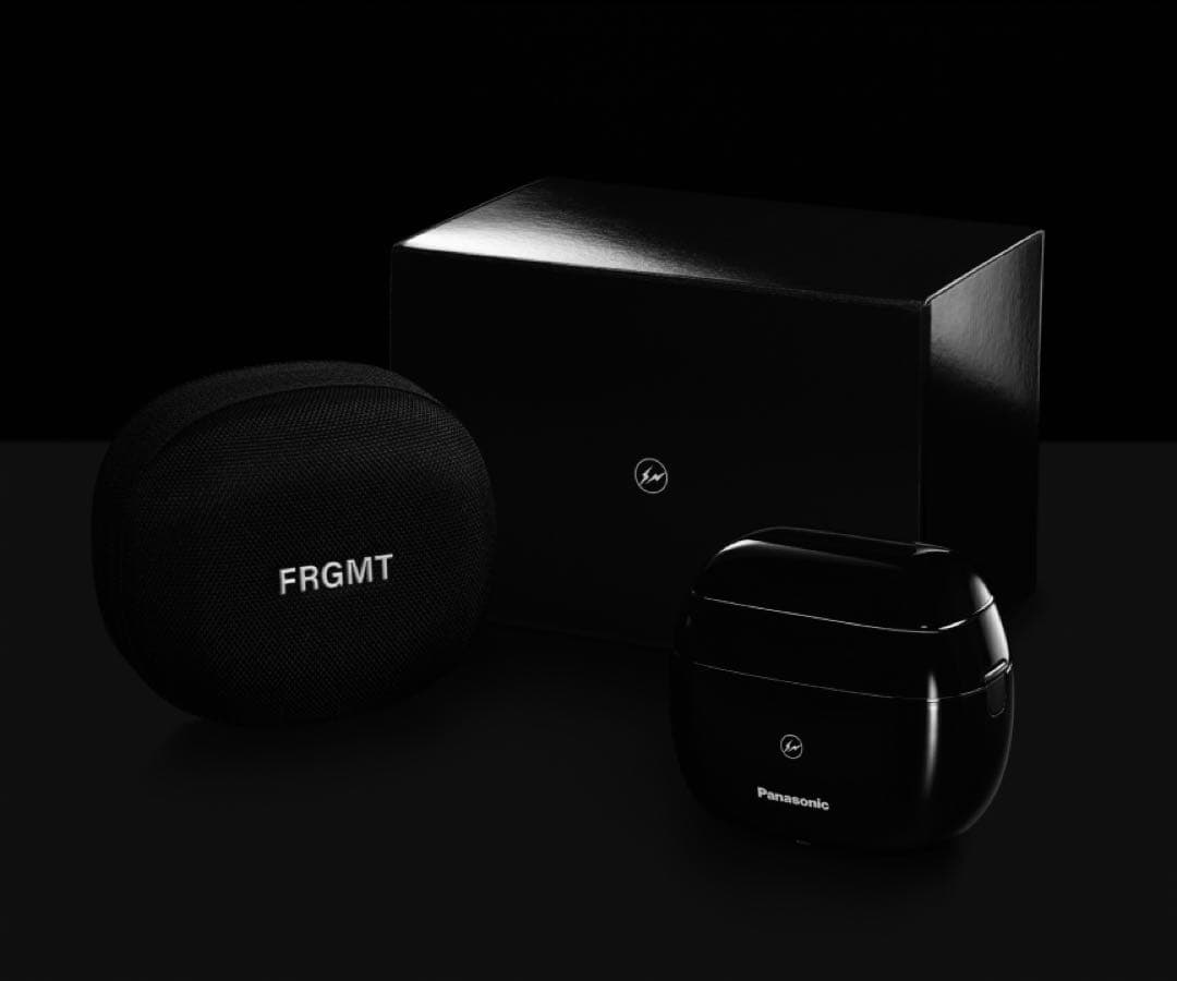 Panasonic プラグメント　コラボ　藤原ヒロシ 藤原ヒロシ主宰フラグメントとコラボ。稲妻マークのパナソニック「ラム