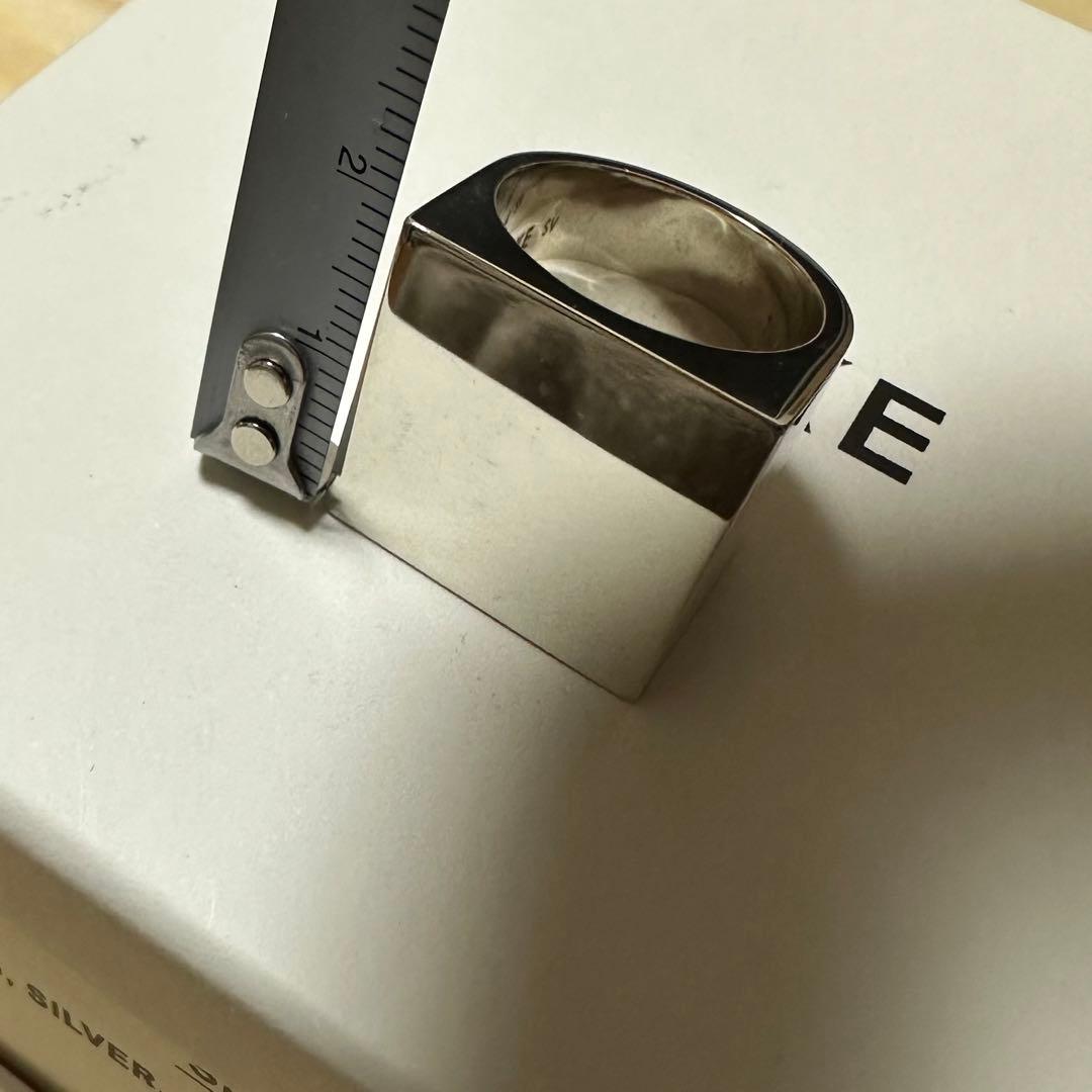 HYKE シルバーリング サイズ1 シルバー925 - メルカリ