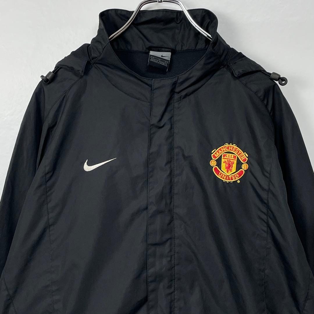 ナイキ マンチェスターユナイテッド フード収納 ナイロンジャケット M