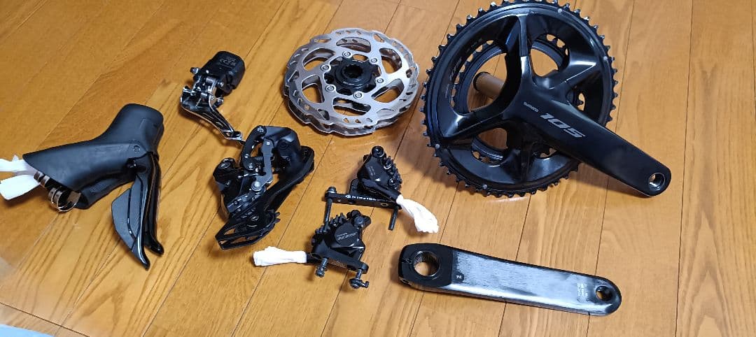 SHIMANO　105　Di2　12s　コンポーネントセット 入荷速報】まるっと組める初回フルセット‼12速・電動変速化の『新型105