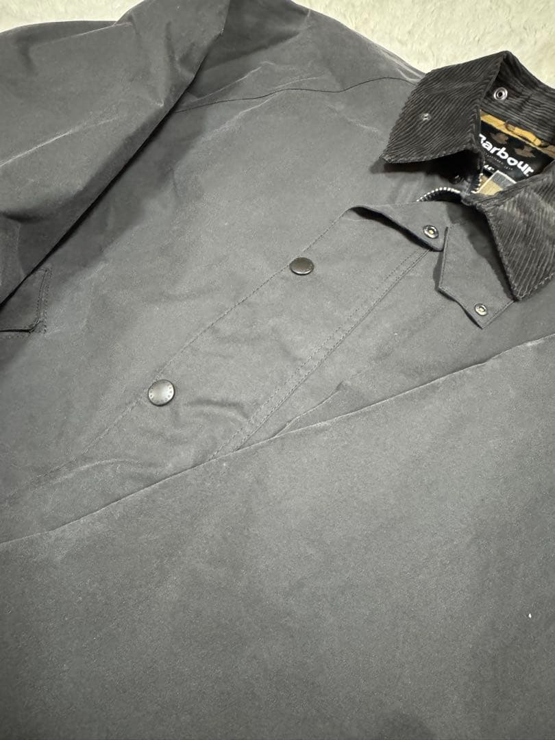 美品 BARBOUR トランスポート ワックスジャケット グレー44 - メルカリ