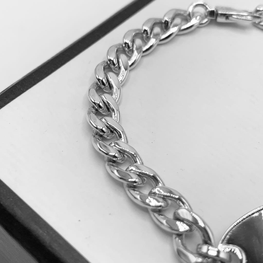 美品/希少】GUCCI ブレスレット トレードマーク ロゴ 925 17cm - メルカリ