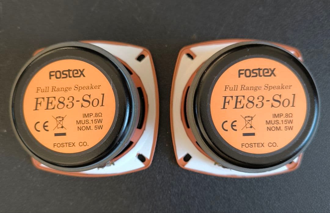 FOSTEX 8cmフルレンジユニット FE83-Sol - メルカリ