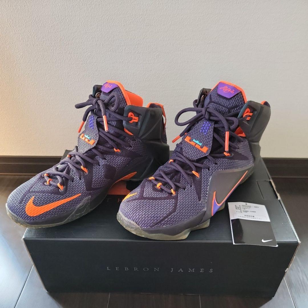 箱有 NIKE LEBRON 12 27cm ナイキ レブロン 12 バスケット - メルカリ