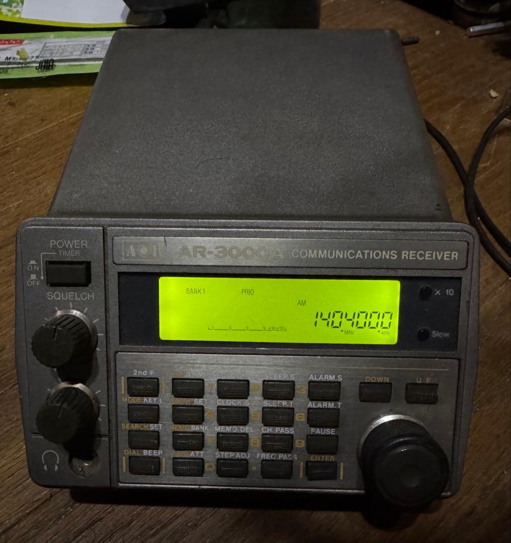 AOR AR-3000A 受信機　作動品 AOR AR-3000A 受信器 - メルカリ
