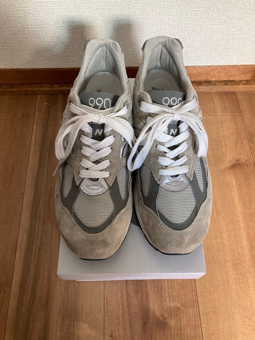 M990 GY2 グレー　made in USA 990シリーズ NEW BALANCE M990GY2 GRAY GREY MADE IN USA M990V2