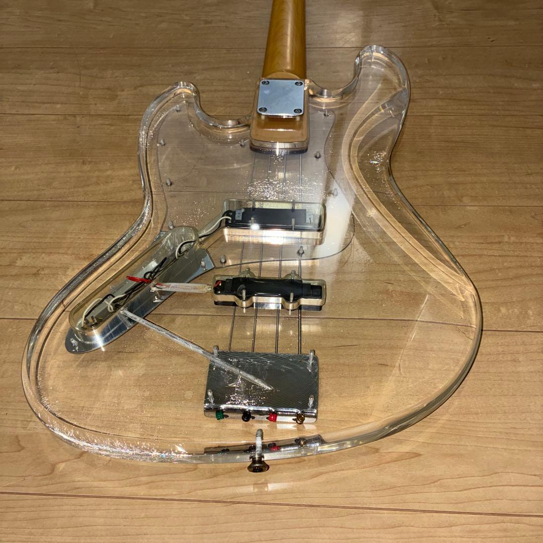 激レア 弦高調整済み！ Photogenic アクリルベース ジャズベース