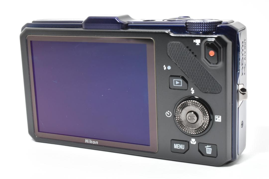 《 美品 》 ニコン　Nikon COOLPIX S9300 ブルー 動作確認済
