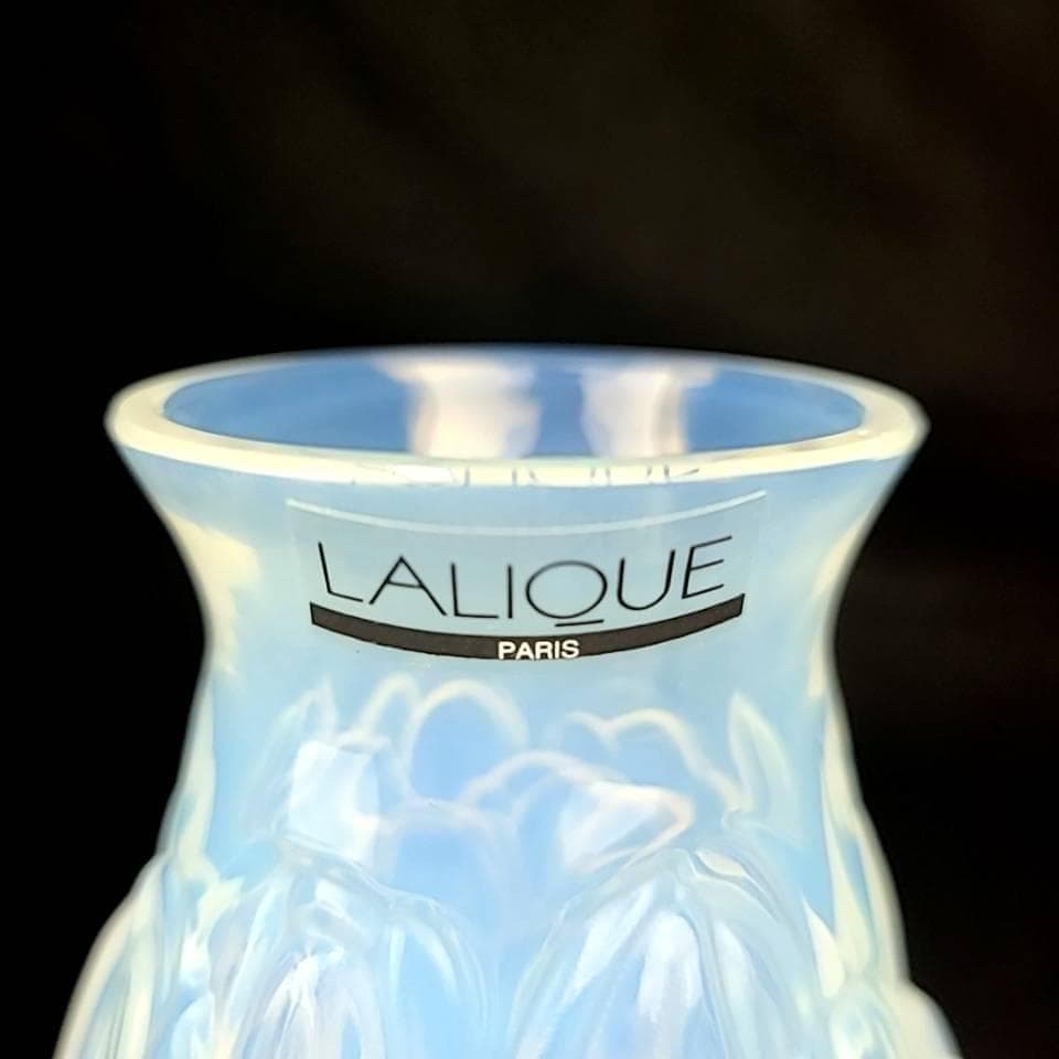 △美品△ラリック チューリップ 花瓶 オパルセント 箱つき 4 - メルカリ